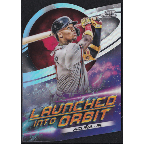Ronald Acuna Jr Launched Into Orbit Insert