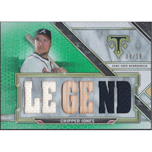 Chipper Jones Relic - 04/18