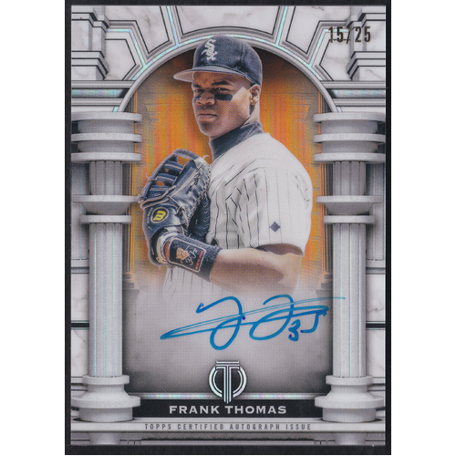 Frank Thomas Olympus Autograph Orange 15/25