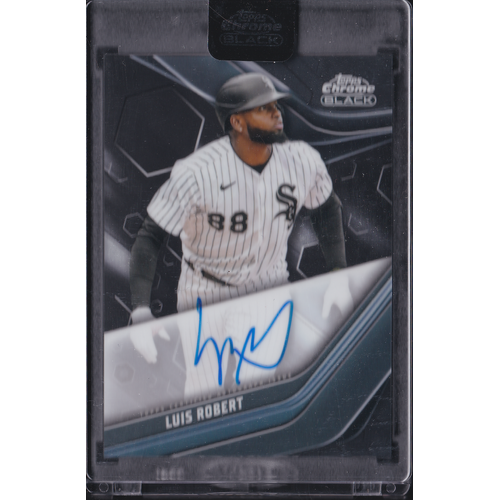 Luis Robert Encased Autograph - Base