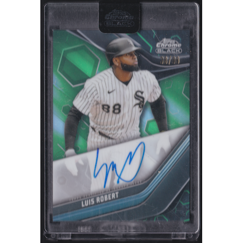 Luis Robert Encased Autograph - Green 38/99