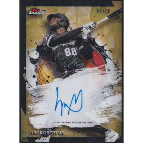 Luis Robert Finest Autograph Gold - 44/50